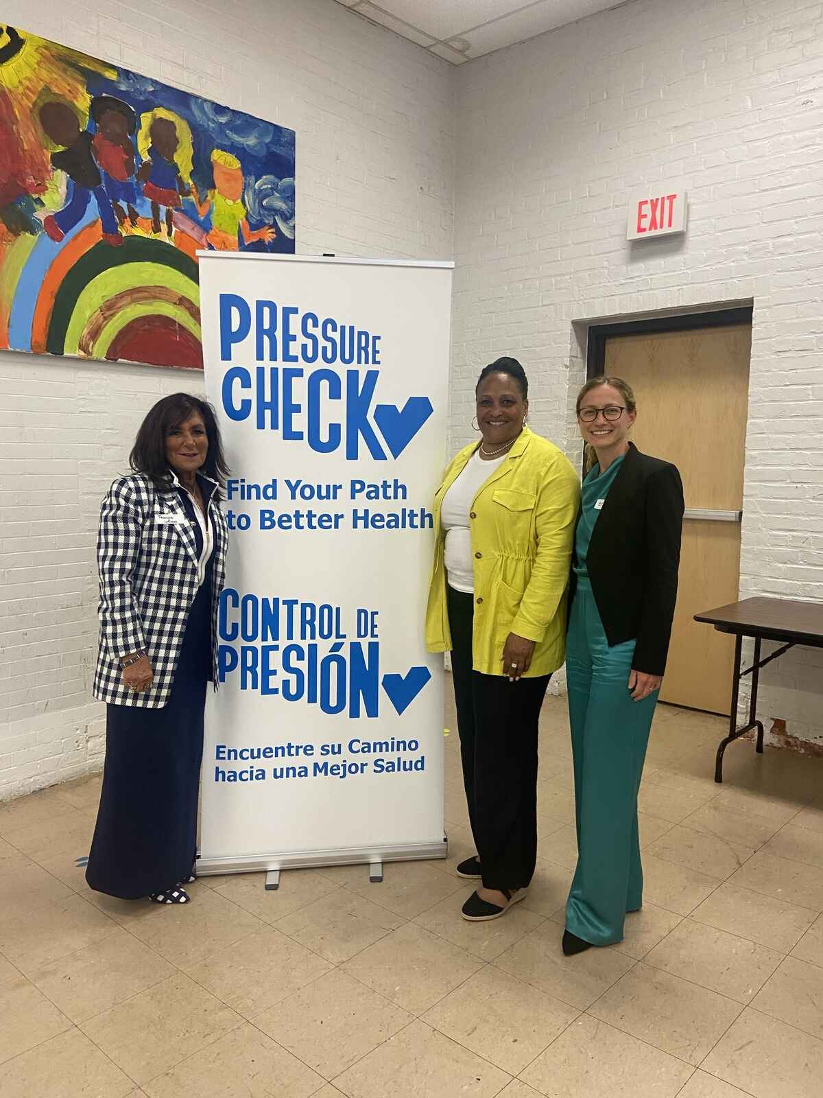 YNHHS heart and vascular leaders celebrate the launch of the Pressure Check program