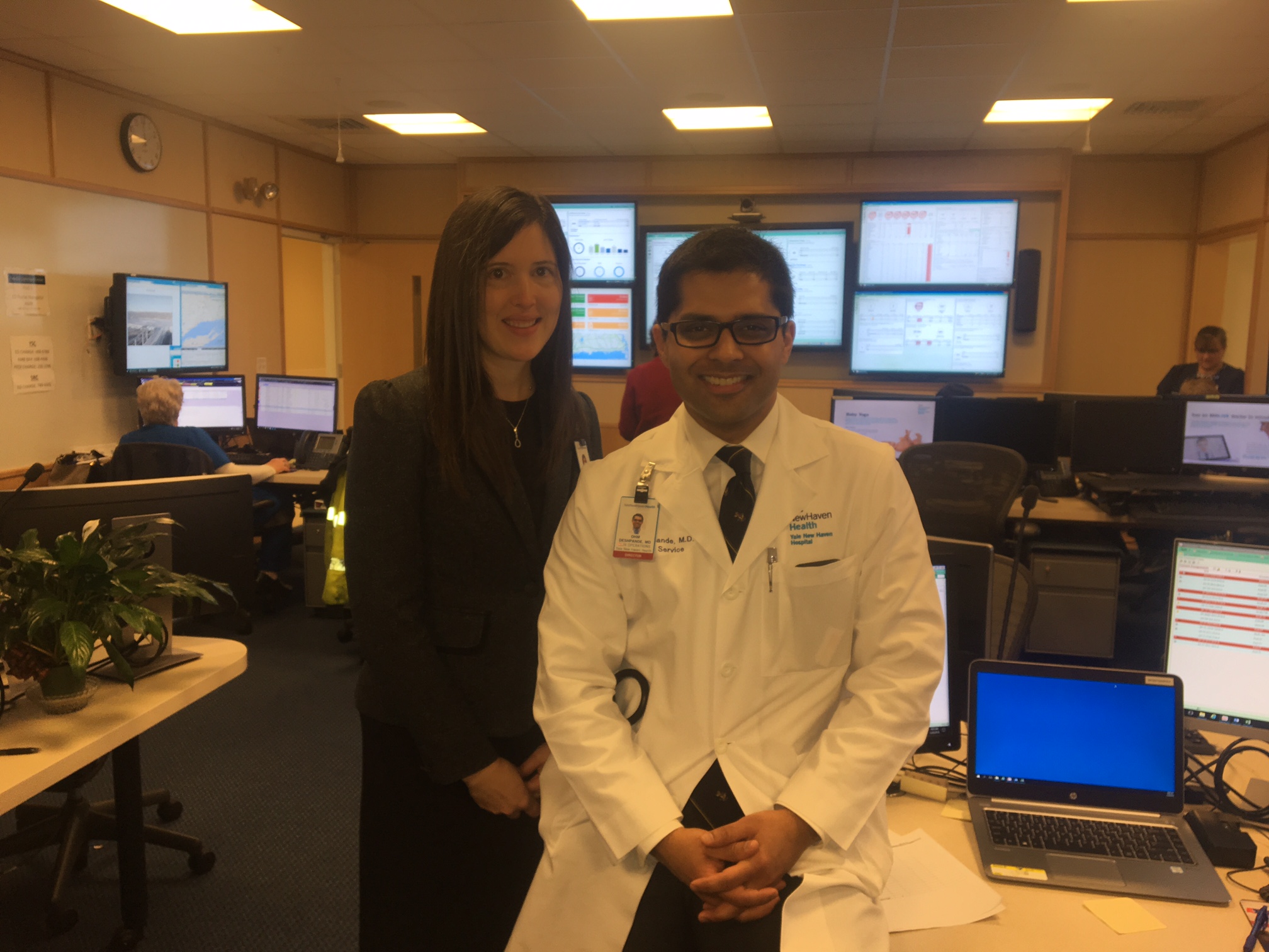YNHH Capacity Command Center