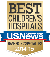 Best Children's Hospital - Ranked in 7 specialties 2014-2015