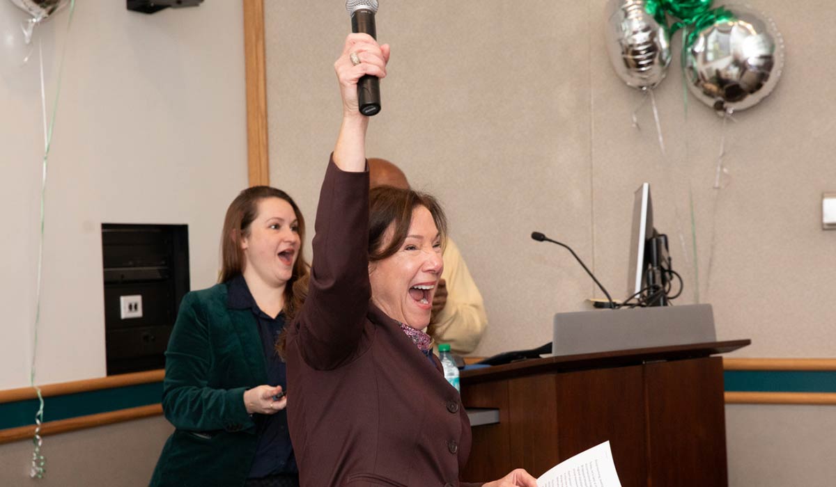 Mary Christoffersen and Danielle Jimenez