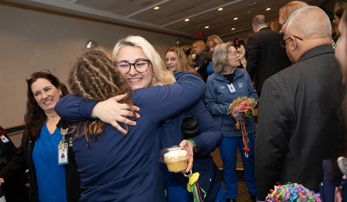 Bridgeport Hospital nurses celebrated the Magnet 