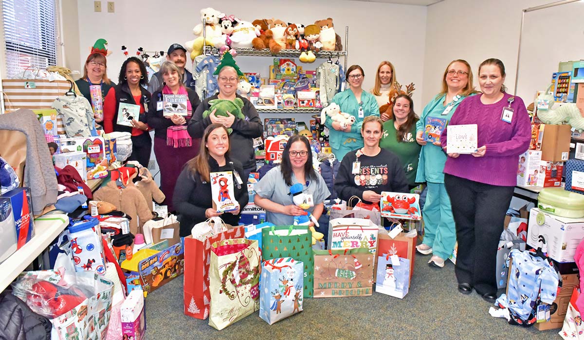 The Nurturing Families Holiday Toy Drive at L+M Hospital 
