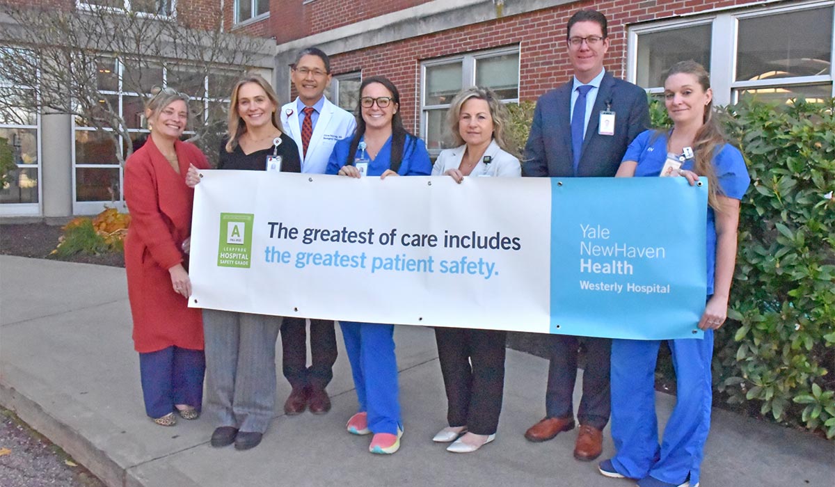 Westerly Hospital earned A grades in safety from The Leapfrog Group
