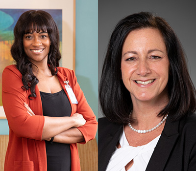 Dorothy Denis, RNand Debora Lindewall-Matto, RN