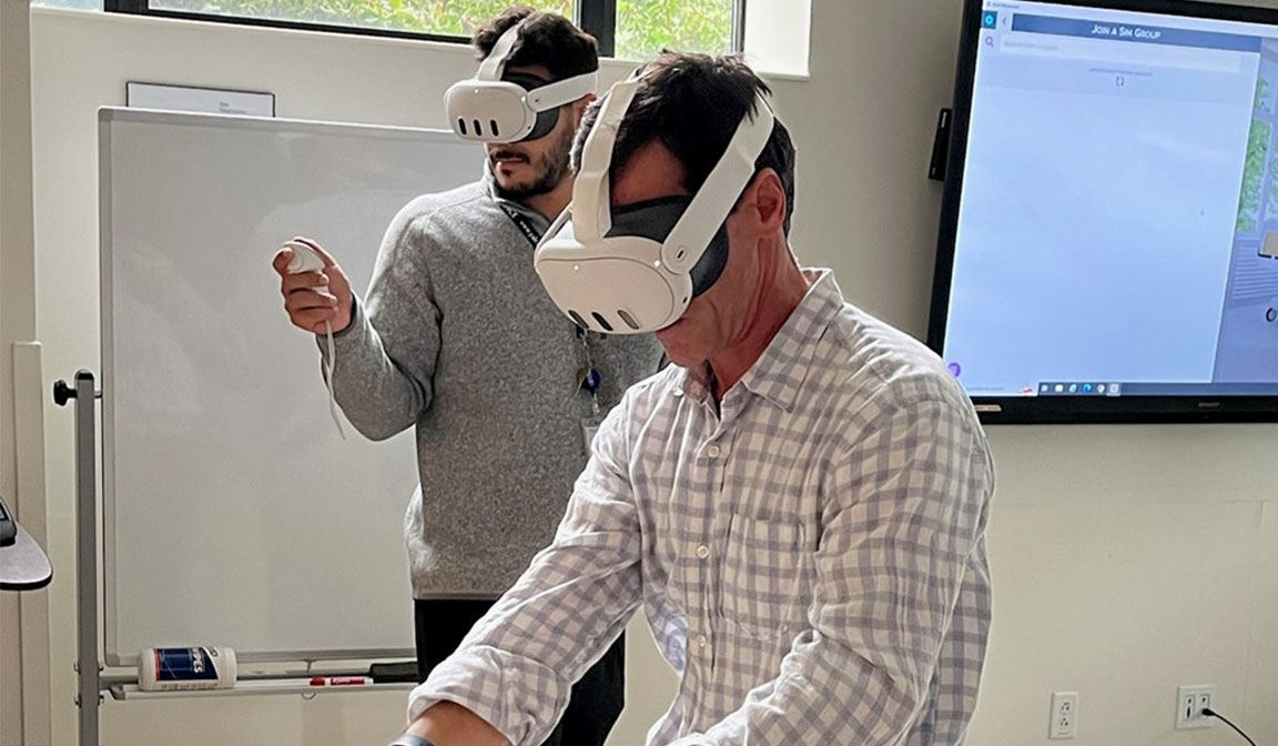 Yale Center for Healthcare Simulation now offers virtual reality training