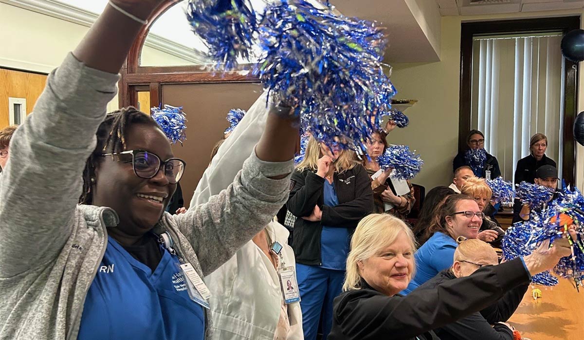 Nurses at YNHH’s Saint Raphael Campus