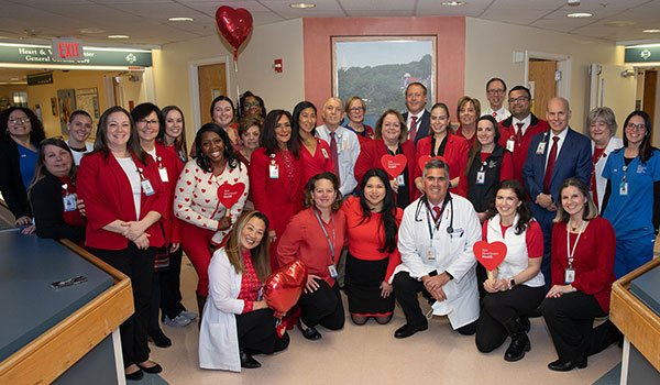 Heart and Vascular Center team members from YNHH’s York Street Campus