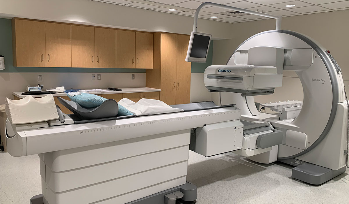 A new Nuclear Medicine gamma camera at L+M 