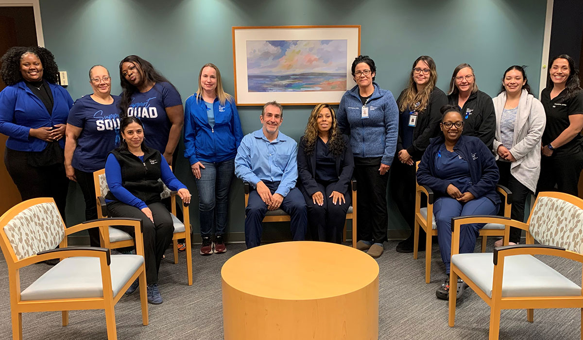 The team at Northeast Medical Group in Trumbull