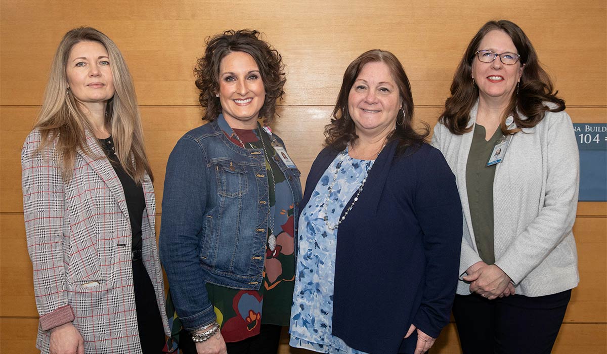 Myla Tsapar; Shelly Warrender; Stacey Green; and Elizabeth Locke