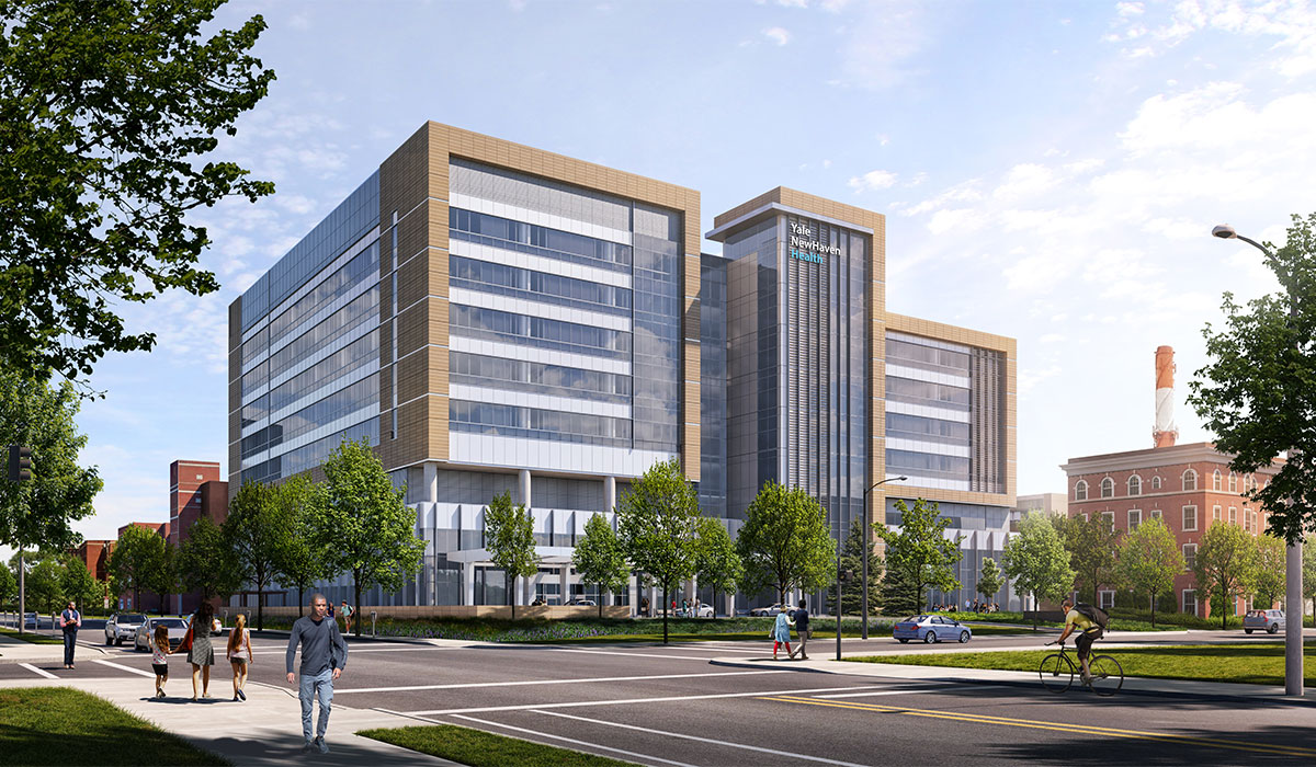 neurosciences center rendering