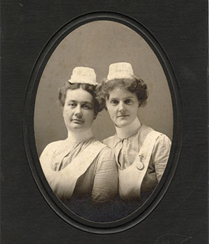 Two Grace Hospital nurses