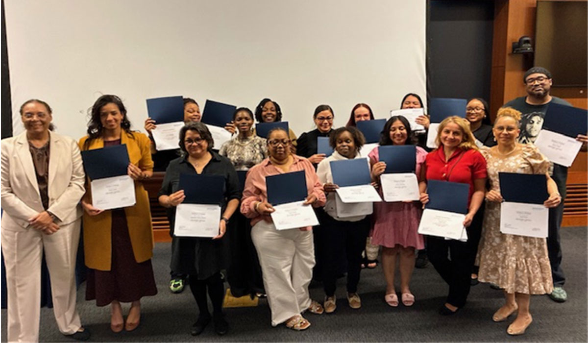 Nineteen Yale New Haven Health employees recently graduated