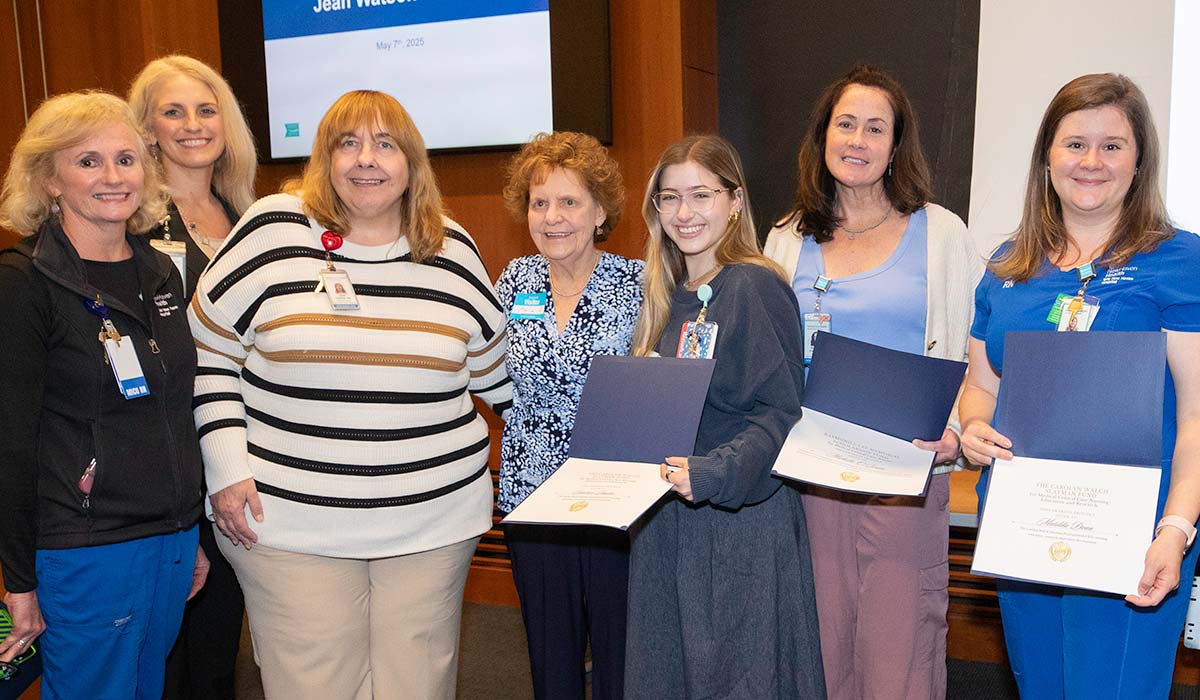 Scholarship awardees included Medical Intensive Care Unit nurses 