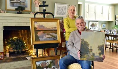 Kent Winchell of Old Lyme and his wife, Kathy