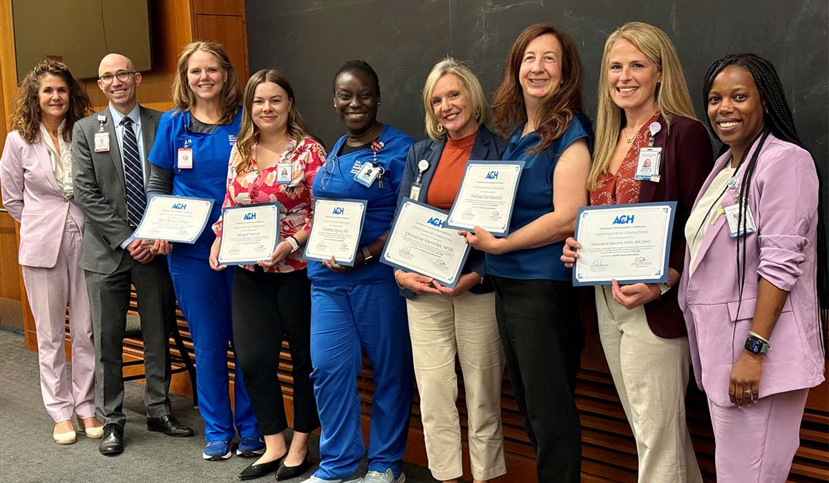 Attending the ERCC training graduation in June