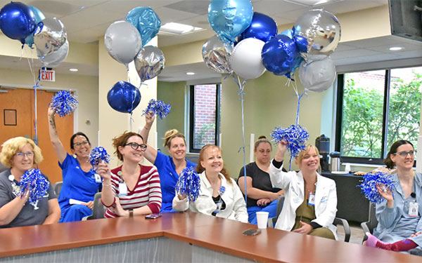 Lawrence & Memorial Hospital nurses