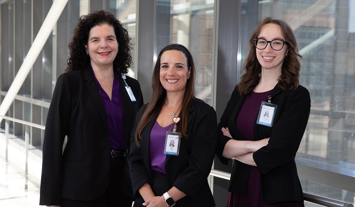 Jennifer Esper, Gail Cole and Kayley Peterson