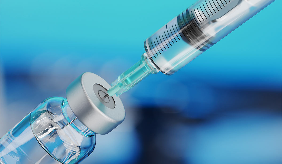 Syringe with bottle