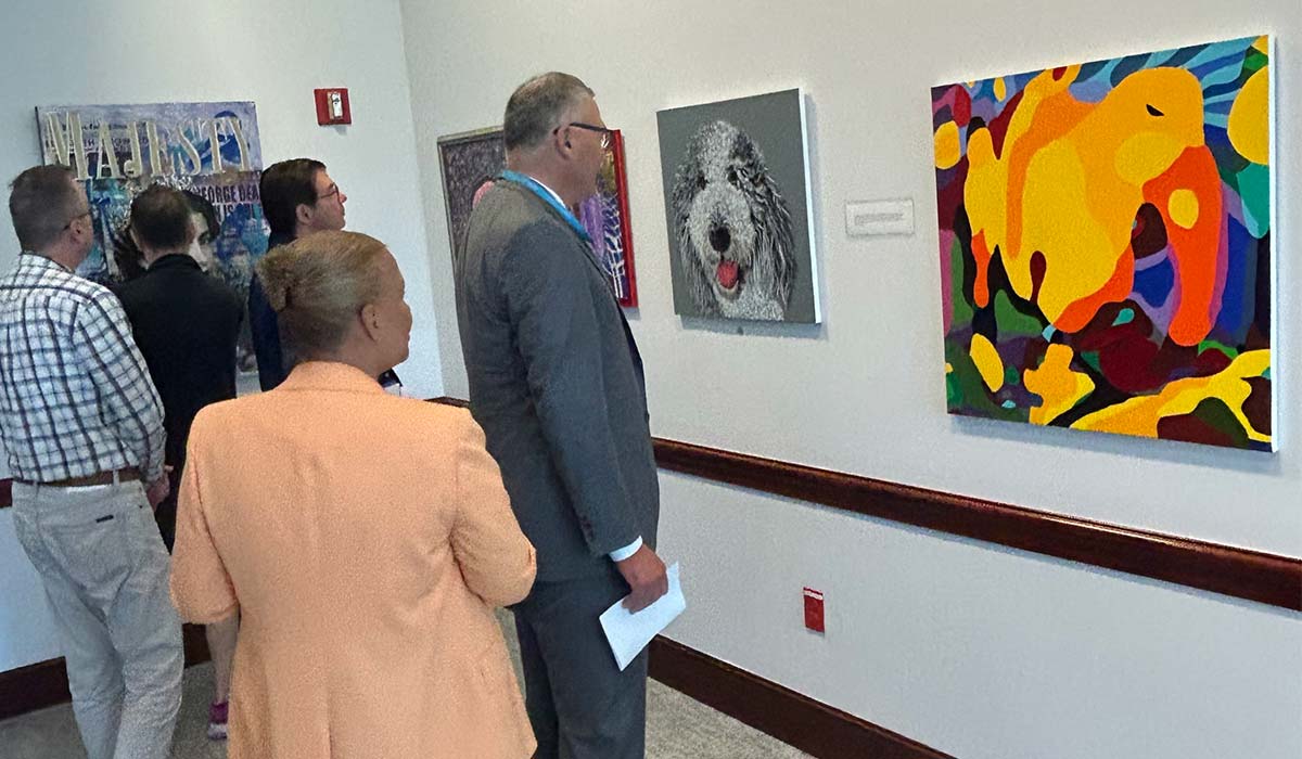 Staff, patients and visitors enjoyed a variety of art forms at the festival.