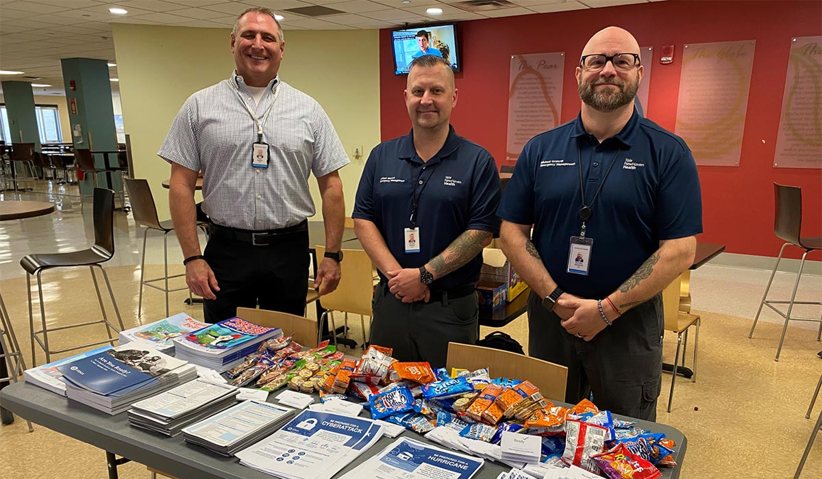 Dave Heiden, Mike Mencel and Michael Granoth