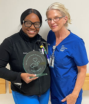 Kerry Ann Sterling, RN, and Melissa Pisani, RN
