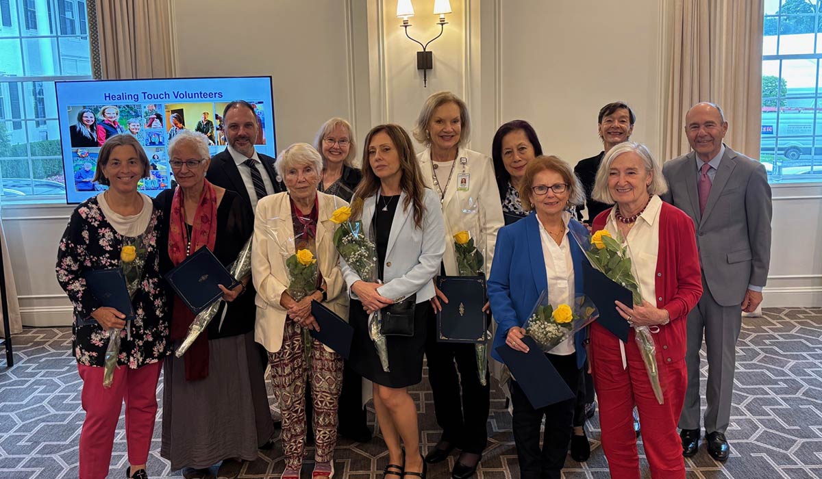 Greenwich Hospital Healing Touch volunteer team