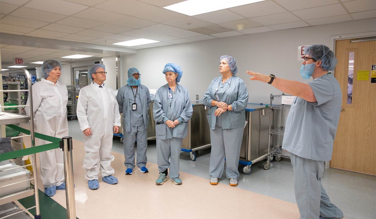 Jacqueline Richo, Alan Friedman, MD, Ricardo Anderson, Jane Wagner, Emily Jackson, Patient Care Services, and Nathan Mason