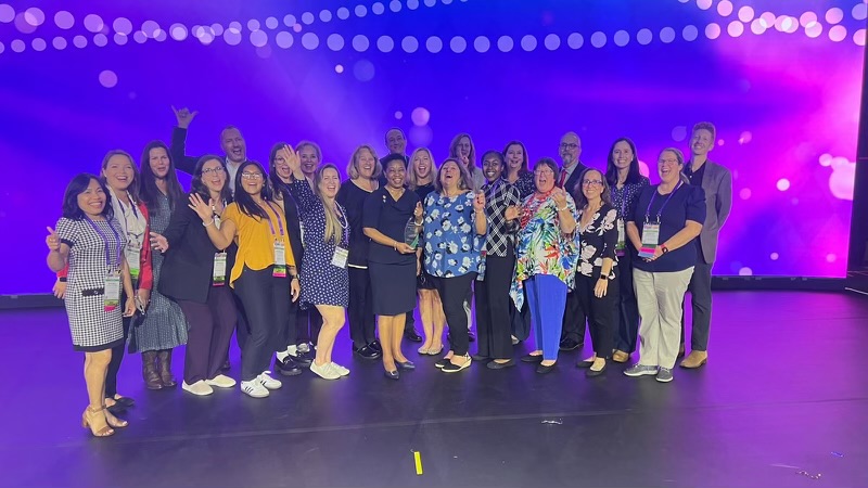 Yale New Haven Hospital staff celebrated winning the American Nurses Credentialing Center Magnet Prize at the ANCC’s national conference in October.
